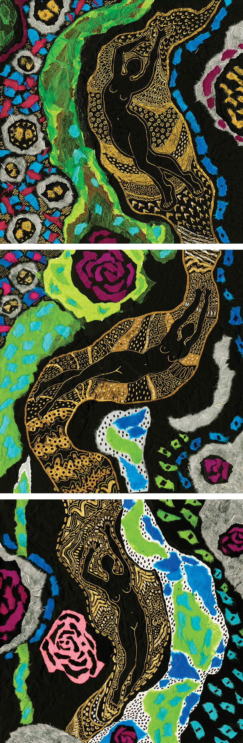 Triptych: River Naiads